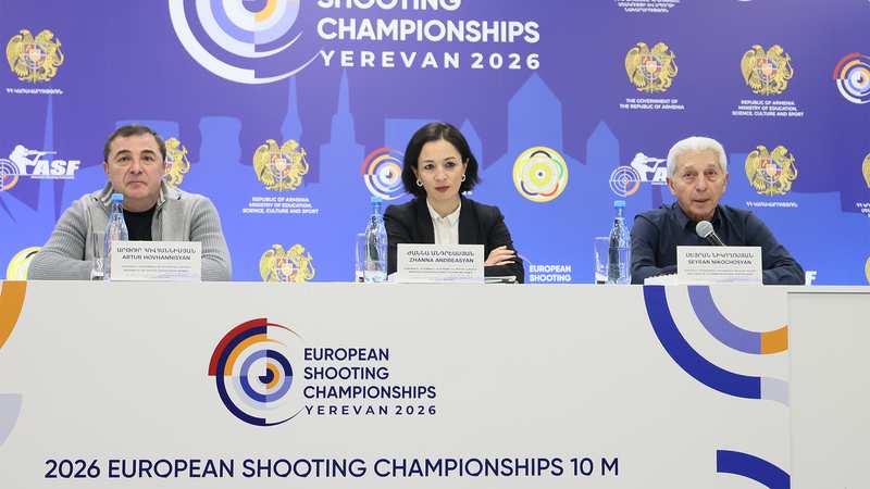 Армения впервые примет чемпионат Европы по спортивной стрельбе