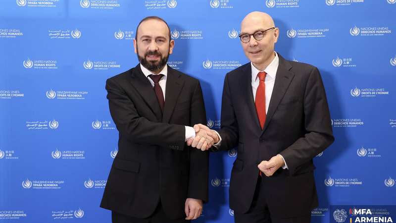 Միրզոյանը ՄԱԿ մարդու իրավունքների բարձր հանձնակատարին ներկայացրել է խաղաղության ինստիտուցիոնալիզացման հարցում ՀՀ մոտե...